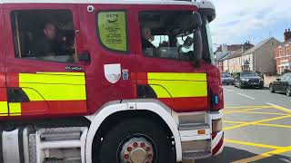 South Yorkshire Fire amp Rescue Askern Fire Station Responding [upl. by Fennelly572]