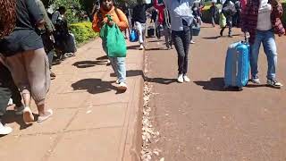 Teargas canisters launched inside moi university as comrades strikes continues [upl. by Ecnedac]