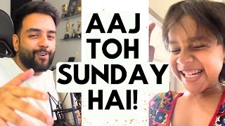 AAJ TOH SUNDAY HAI  Yashraj Mukhate  Dialogue wit beat using Ai 🤖 The Sunday Anthem [upl. by Yblocaj]