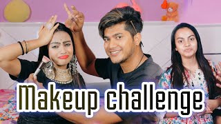 Makeup challenge 💄  Beauty Khan  ArbazMallick  vlog [upl. by Nytsirk]