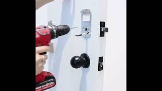 Electronic Keyless Door Lock Commercial with Keypad and Key SL D05 Installation Video [upl. by Clo363]