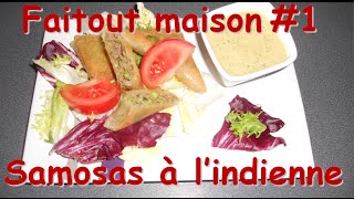 Faitout Maison 1  Samosas à lindienne [upl. by Essirahc269]