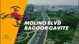 AERIAL VIDEO OF MOLINO BLVD BACOOR CAVITE [upl. by Panta]