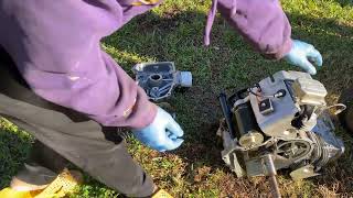 fixing craftsman ride on lawn mower Episode 3 [upl. by Kroo825]