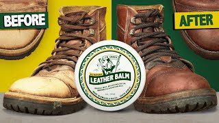 1 Year Review on Veg Tan Leather  Leather Balm  Jim Green Footwear [upl. by Oynotna]