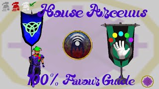 OSRS 100 Arceuus Favor Guide  Ironman Approved [upl. by Barty]