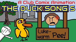 The Duck Song 5 6 A Club Comix Animation Parody [upl. by Dnaleel]