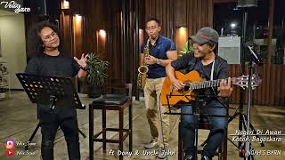 NEGERI DI AWAN  KATON BAGASKARA Dony and Uncle John amp Velix Saxo Cover [upl. by Aneehsit]