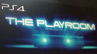 The Playroom working title by Sony for PS4 at E3 2013 [upl. by Dannie364]