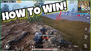 How to win in PUBG MOBILE “The End” TIPS amp TRICKS [upl. by Anoyek]