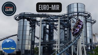 EuroMir Roller Coaster OnRide POV  Europa Park [upl. by Pinette607]