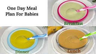 3 Baby Food Recipe For Weight Gain And Brain Development  Starting Baby Solids [upl. by Veleda]