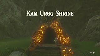 Zelda Breath of the Wild  Kam Urog Shrine  Hateno Tower Region [upl. by Esirehs733]