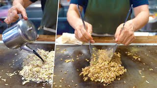 【そばめし発祥の店】元祖そば飯の作り方・B級グルメ｜お好み焼き 青森・神戸 Okonomiyaki Aomori in Kobe｜SOBAMESHIYakisoba ＋ Rice｜焼きそばとご飯 [upl. by Bleier680]