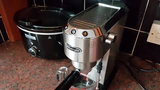 Why your delonghi dedica 680 wont finish descaling in less than 1 minute [upl. by Reinaldos]