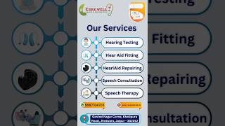 Hearing Test  Hearing Aid Fitting  Speech Therapy  Speech Therapist  speechtherapist [upl. by Atalie682]