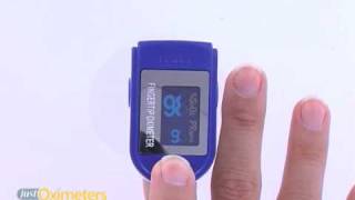 Just Oximeters CMS 50 D Oximeter [upl. by Hatokad]