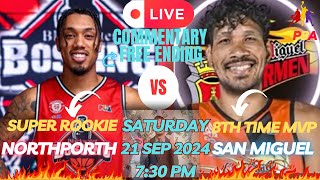 PBA LIVE BOSSING VS SAN MIGUEL  LIVE COMMENTARY PBA PBA2024 smbvsbossing bossingvsSMB [upl. by Nnylaj]