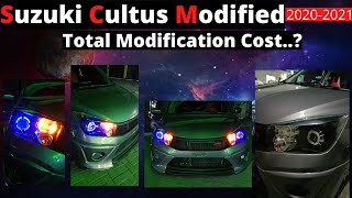 Suzuki Cultus Modified 2020 in Pakistan  Total Modified  Fk Motors [upl. by Jehanna865]