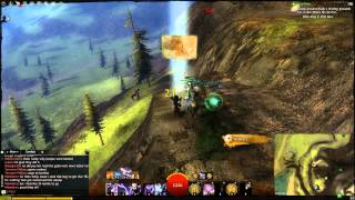 Guild Wars 2  Overlook Caverns Vista Point Gendarran Fields PC [upl. by Little]