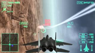 Ace Combat X Skies of Deception  Mission 8B The Wasteland [upl. by Roee307]