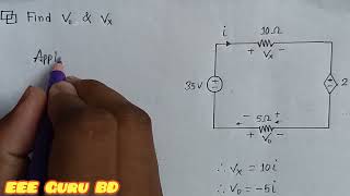 Dependent Source  Circuits Solution01 [upl. by Arbuckle483]