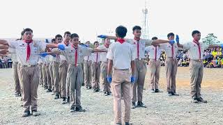 Amazing Fancy Drill18th National Jamboree 2023 Passi City Iloilo Philippines [upl. by Olihs]