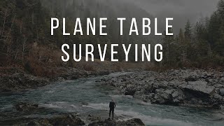 Plane table Surveying  Principle accessories of plane table orientation of Plane table [upl. by Anelhtac217]