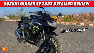 Suzuki Gixxer SF 155 2023 Detailed Review  Better than Yamaha Fz [upl. by Atelahs]