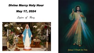 Divine Mercy Holy Hour  Friday May 17 2024 3pm [upl. by Bourgeois]