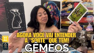 GÊMEOS TAROT ♊️ PARA TUDO QUE SE TRABALHA COM VERDADE AMOR E DEDICAÇÃO A COLHEITA DO BEM É CERTA [upl. by Eessej]