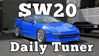 1992 Mk2 Toyota MR2 SW20 Gen 2 Turbo Swap Daily Tuner by Prime Regular Car Reviews [upl. by Llibyc]