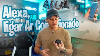 Controlar Ar Condicionado por Voz  Alexa e Aplicativo Smart IR ZemiSmart [upl. by Hollander]