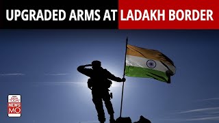 Indian Army Jawans At Ladakh Border Get New Artilleries and Arms [upl. by Ahidam]