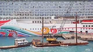 Dockyard Bermuda  Preparing for Hurricane Ernesto 8152024 [upl. by Aeneas207]