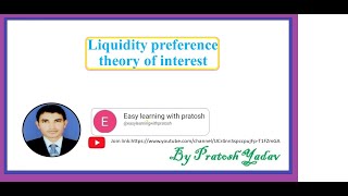 Liquidity preference theory of interest [upl. by Lepp982]