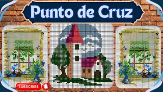 PUNTO DE CRUZ  MUESTRAS PARA RECREAR crosstitch crossstitch puntodecruz pixelart needlework [upl. by Kath408]