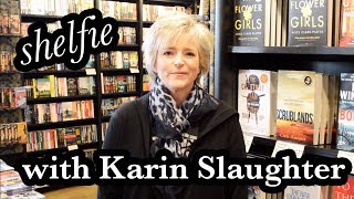 Shelfie with Karin Slaughter [upl. by Essilevi]