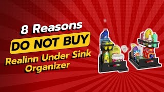 DONT BUY REALINN Under Sink Organizer BEFORE WATCHING THIS VIDEO 😱🛒 8 Reasons [upl. by Carley892]