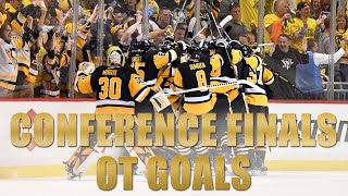 Every Conference Finals overtime goal since 2015 [upl. by Edbert]