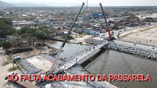 Obras da Passarela Rio Matinhos MatinhosPr [upl. by Atem]