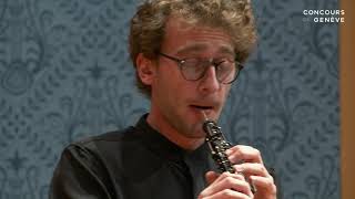 75e Concours de Genève Oboe SemiFinal 2021 Gabriel Pidoux [upl. by Lime]