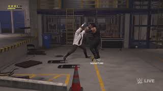 WWE 2K24 Undertaker vs Mankind [upl. by Ymled]