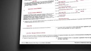 Filling out the Application for Delivery of Mail through Agent  USPS 1583 form [upl. by Waly]