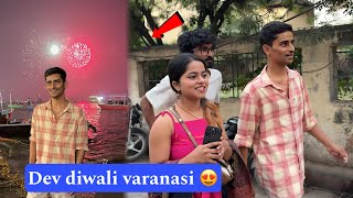 Ginni keliye surprise 🥰  Dev diwali varanasi  pt1 [upl. by Mccullough339]