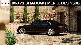 Mercedes S580 on M772 Shadow by Lexani Forged [upl. by Ylsew]