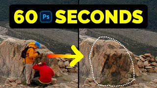 How to Remove People from Photos in Photoshop Fast ✴️ 2024 [upl. by Eenet]