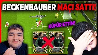 BECKENBAUBER SİLME MAÇINDA BECKENBABUER MAÇI SATTI🤬🤬 Wardamufreze EFOOTBALL 2024 MOBİLE [upl. by Sille383]