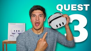 SURPRISE Oculus Quest 3 UNBOXING and first impressions [upl. by Tekla821]