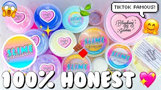 150 BLUSHINGBB SLIMES amp SLIME FANTASIES FAMOUS TIKTOK amp INSTAGRAM SLIME SHOP REVIEW 💖 100 Honest [upl. by Newob864]